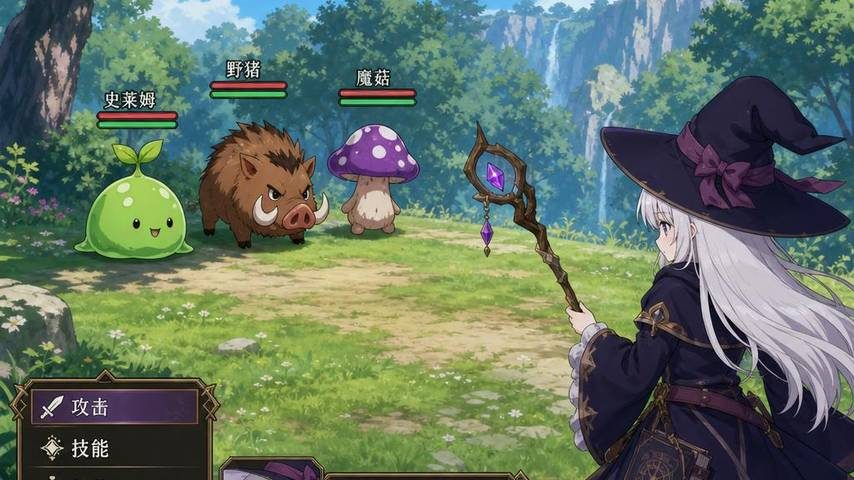 魔女秘药 操作界面 资料图 1